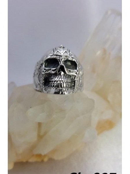 Kurukafalı Gümüş Yüzük