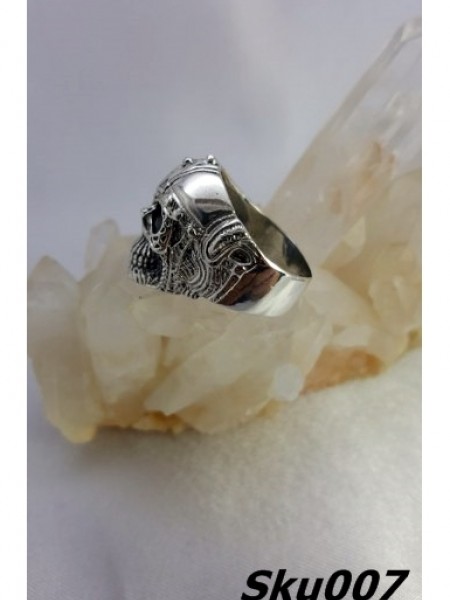 Kurukafalı Gümüş Yüzük