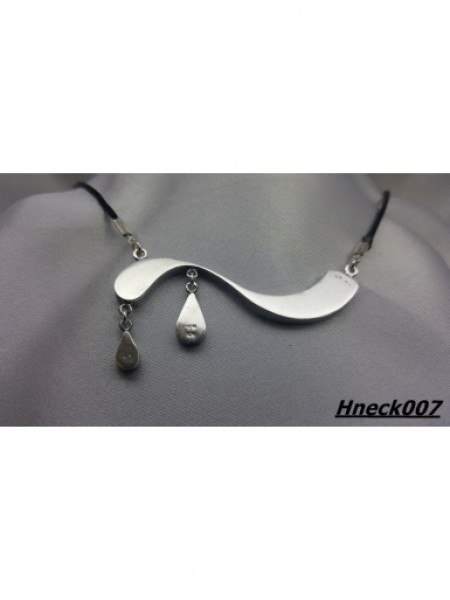 Mozaik İşçilikli Gümüş Kolye