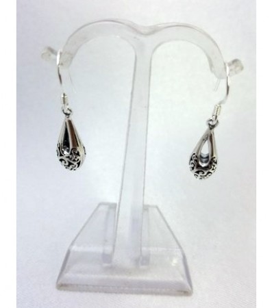 Ajurlu Gümüş Küpe