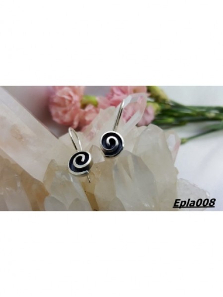 Spiral Gümüş Küpe