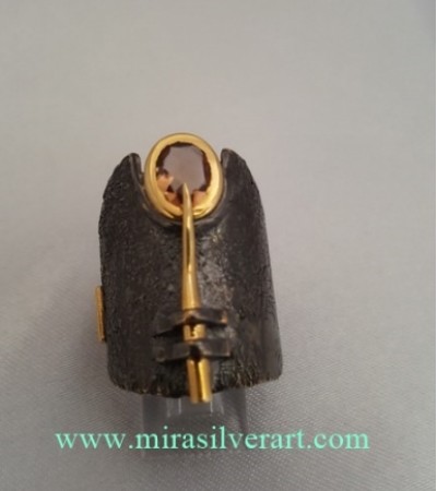 Sultanit Taşlı Gümüş Yüzük