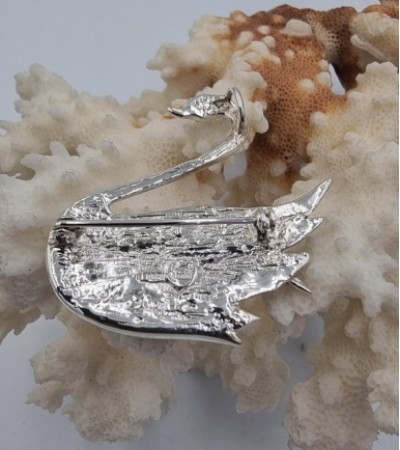 Kuğu Broş & Kolye Ucu