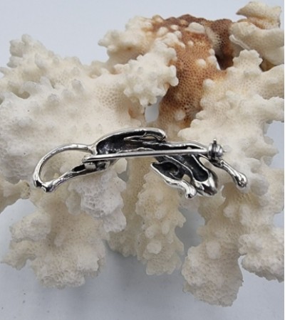 Panter Gümüş Broş