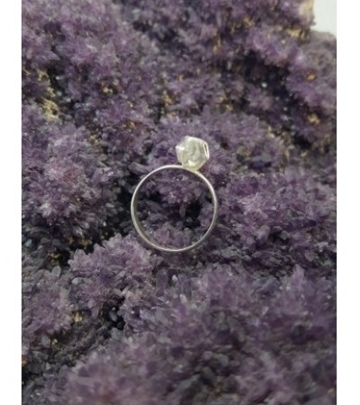 Kristal Kuartz Taşlı Gümüş Yüzük