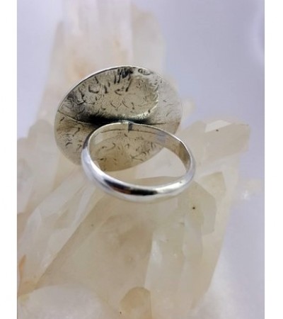 Burç Desenli Gümüş Yüzük