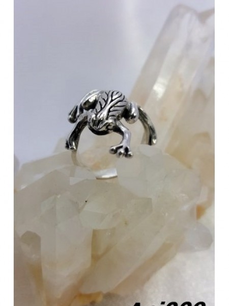 Kurbağa Gümüş Yüzük