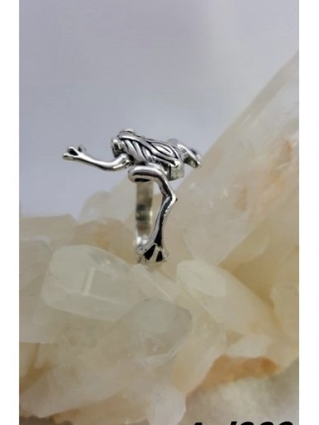 Kurbağa Gümüş Yüzük